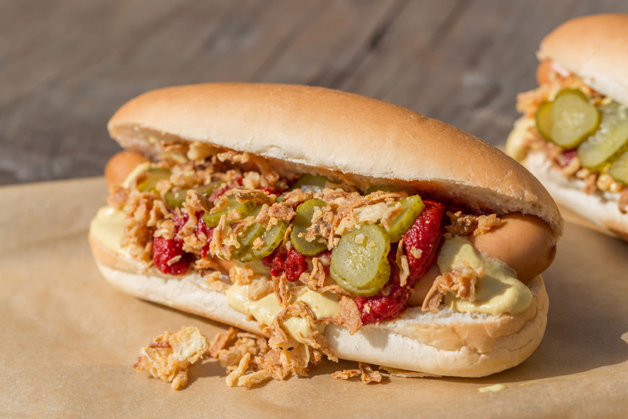 Billede af hotdog