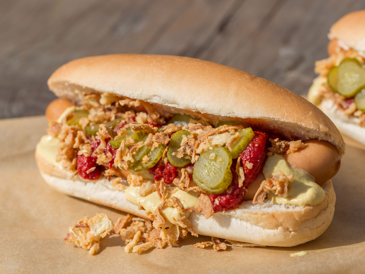 Billede af hotdog
