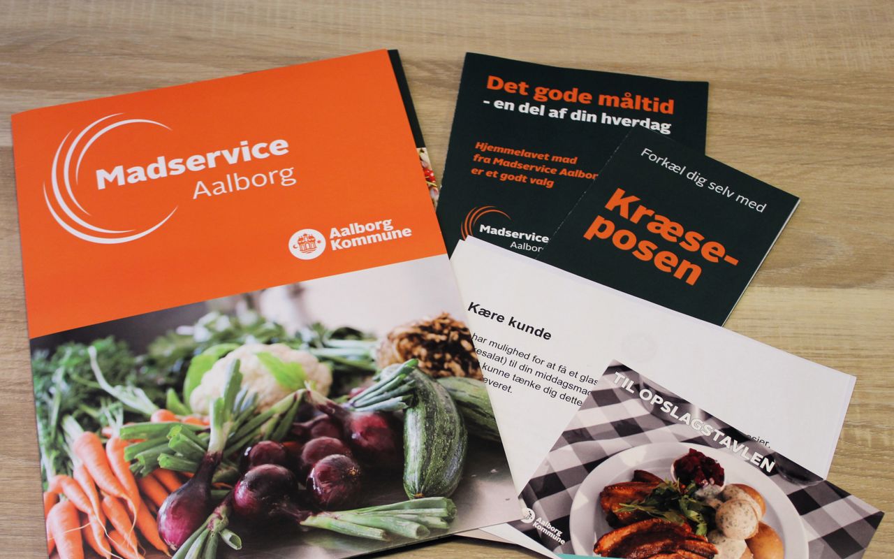 Velkomstmappe til Madservice Aalborg