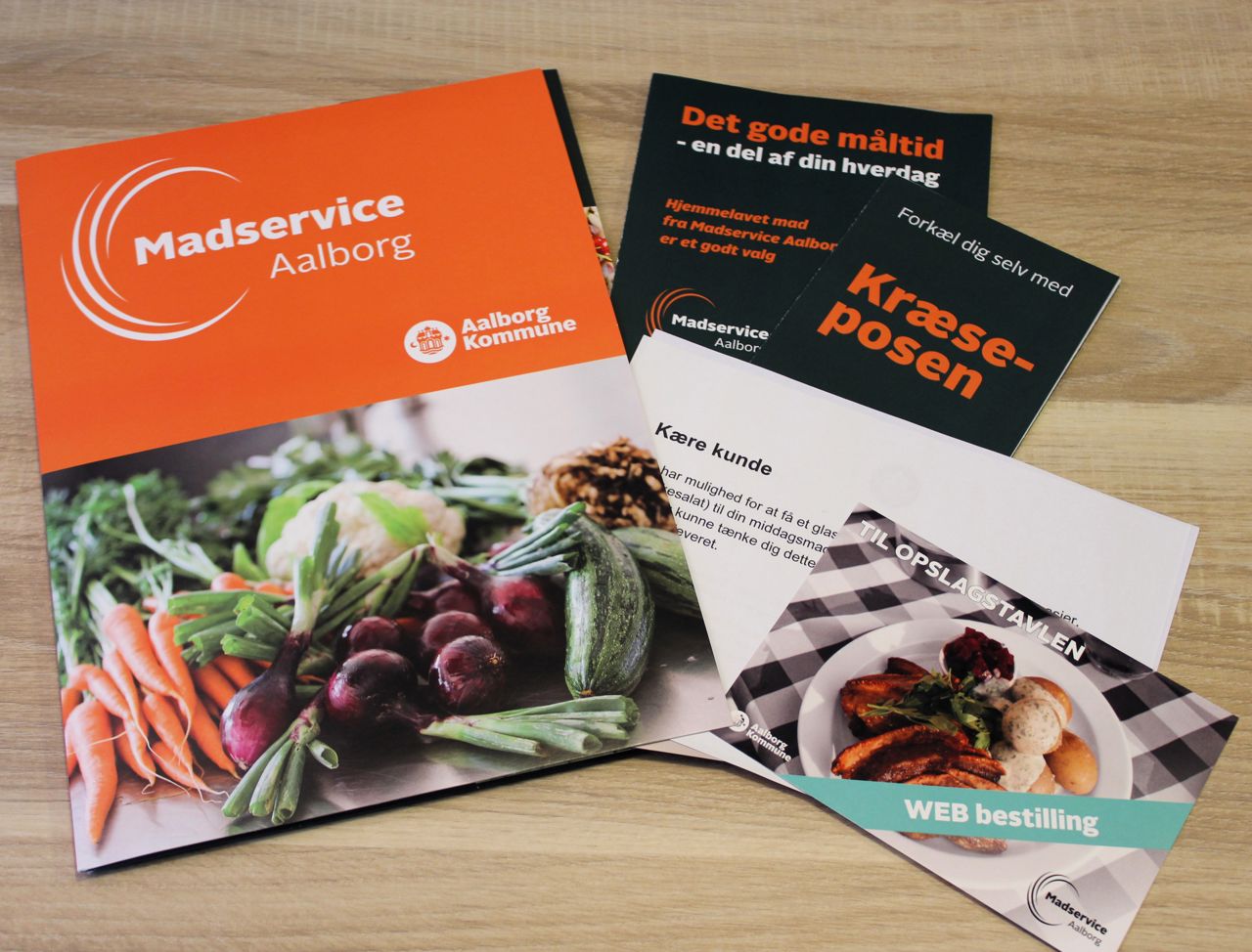 Velkomstmappe til Madservice Aalborg
