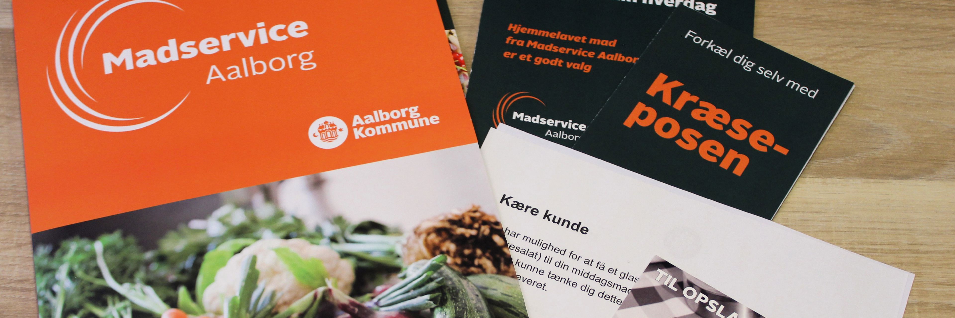 Velkomstmappe til Madservice Aalborg
